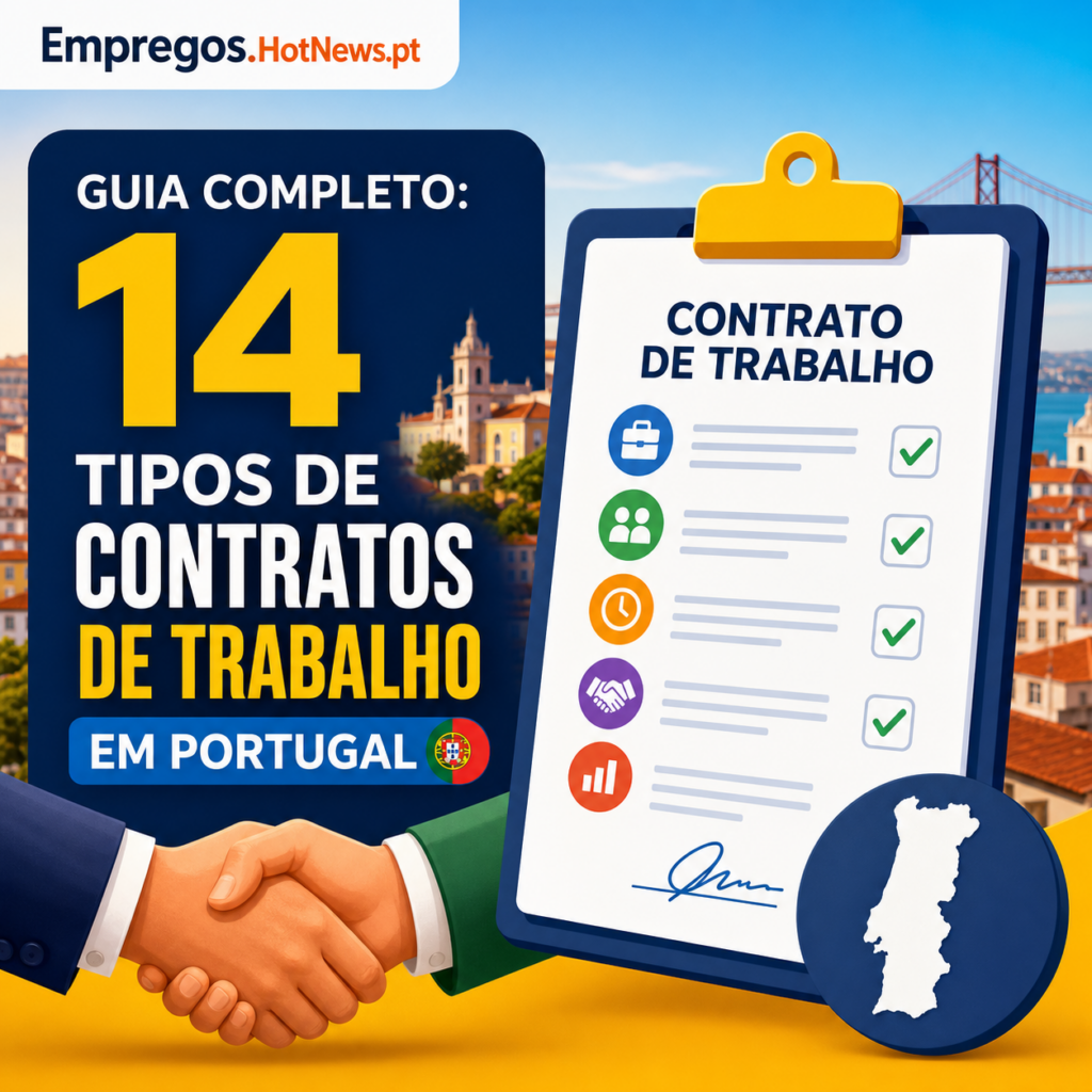 Guia Completo: 14 Tipos de Contratos de Trabalho em Portugal