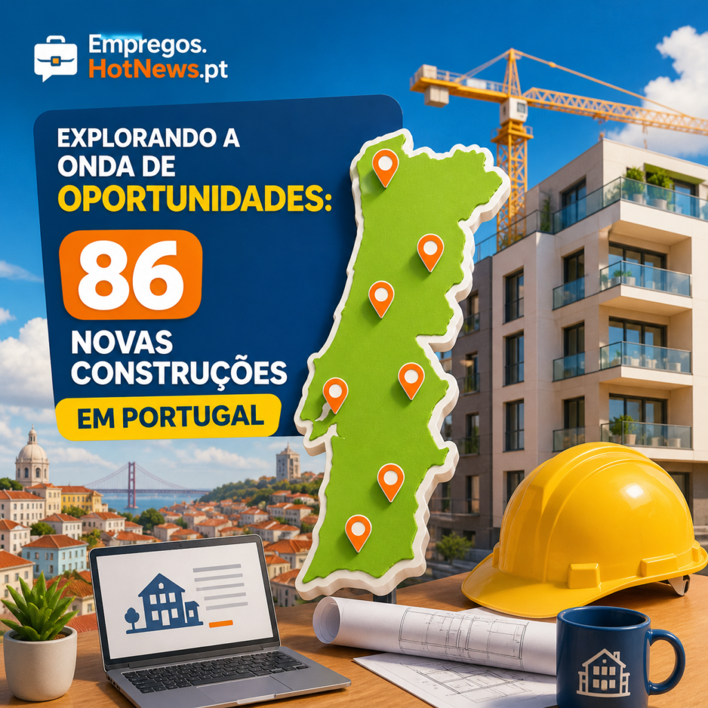 Explorando a Onda de Oportunidades: 86 Novas Construções em Portugal
